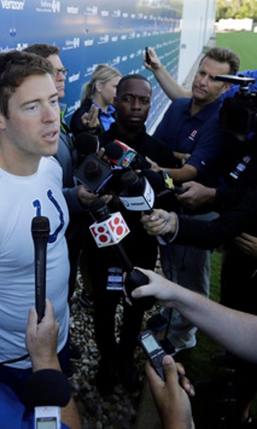 Luck insists right shoulder will be better when he returns